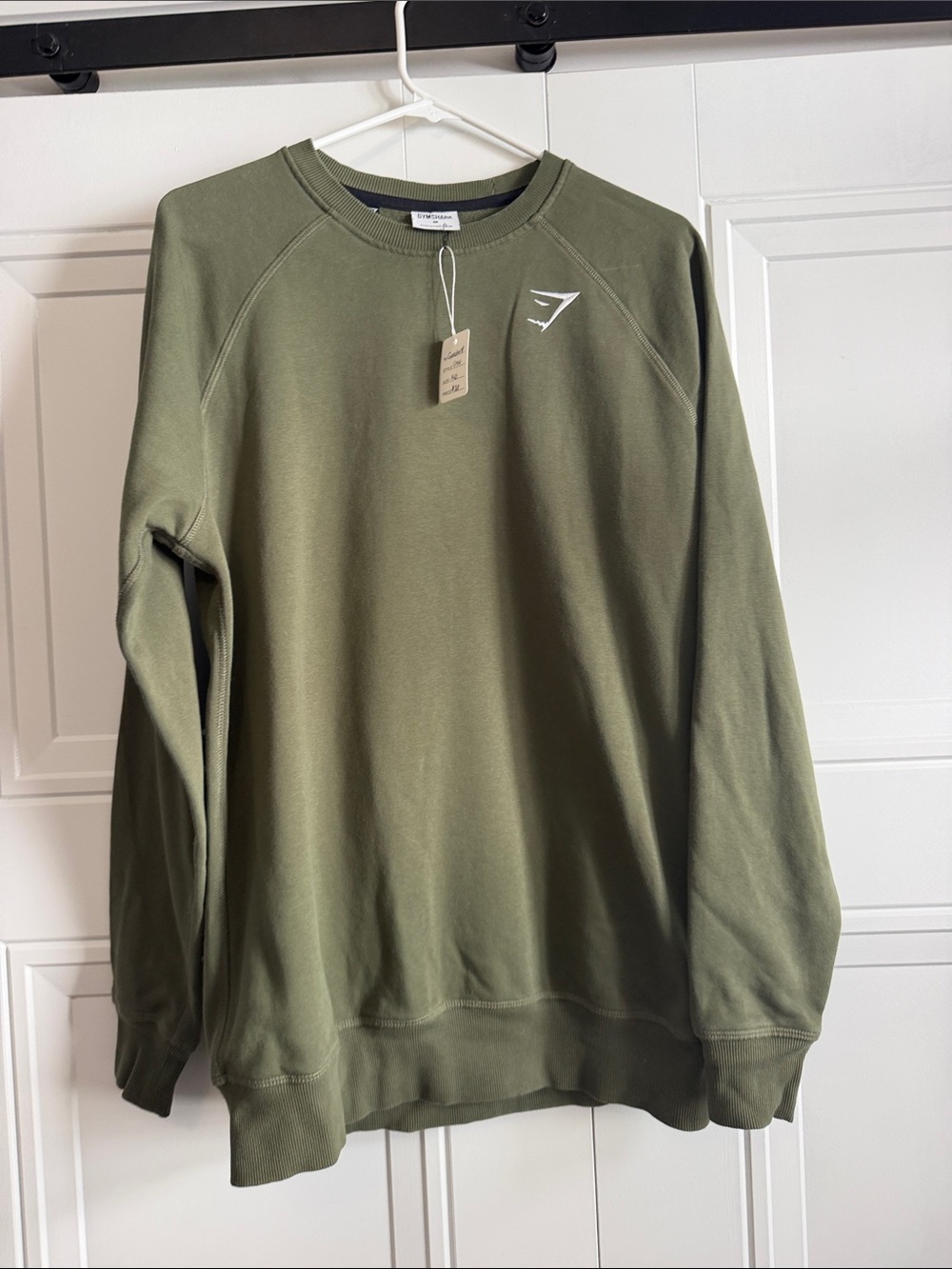 Gymshark Olive Crewneck Sweatshirt - Men's